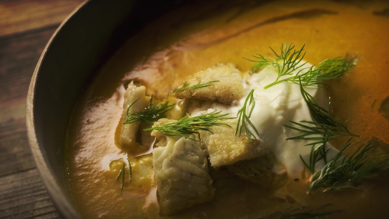 Wyspiarska zupa rybna